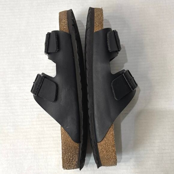 Birkenstock Arizona Birko-Flor Unisex Sandals Narrow Fit in Black,.EU43 M10 W12 - Picture 5 of 9